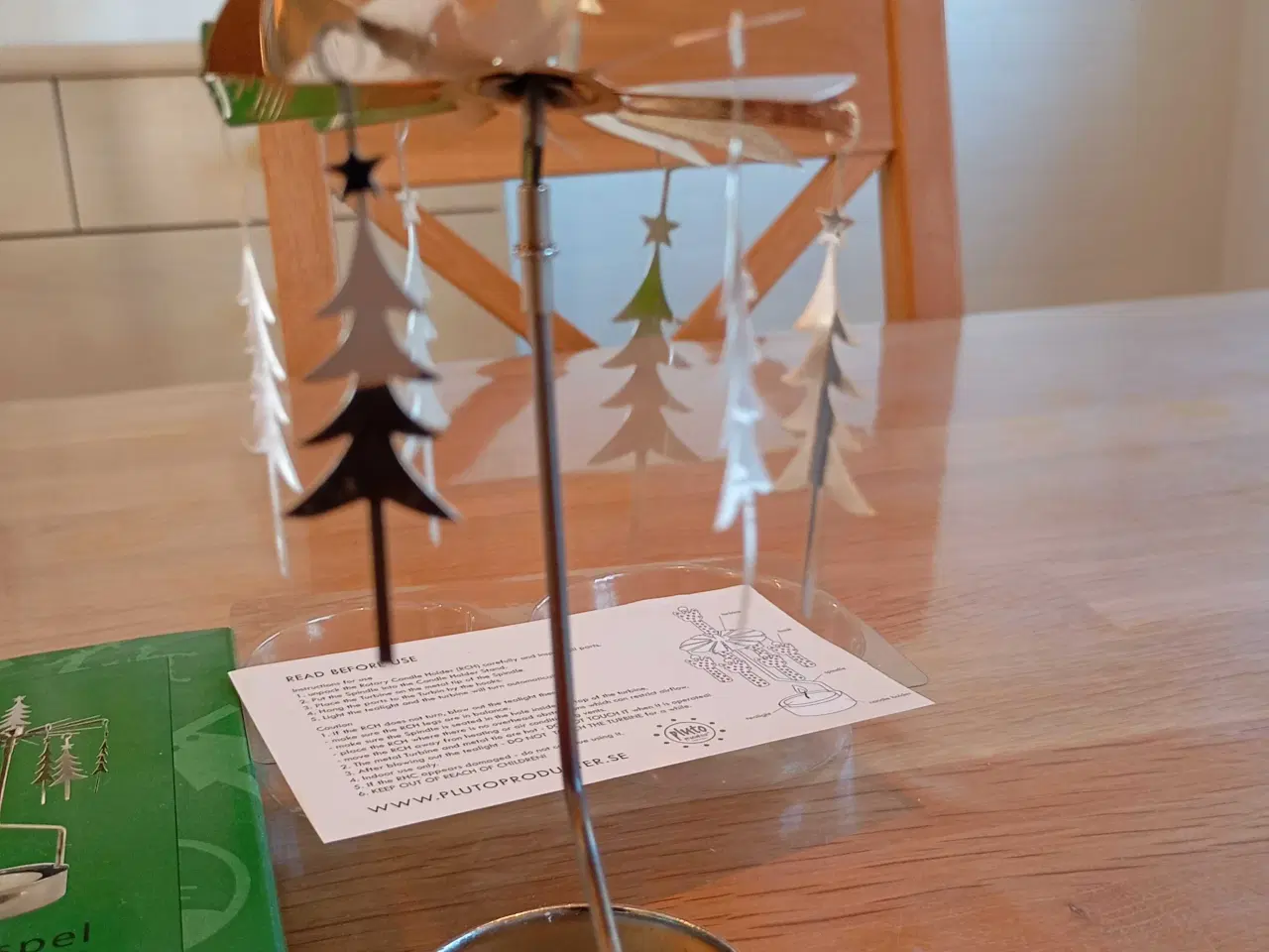 Billede 5 - Englespil fyrfadsstage