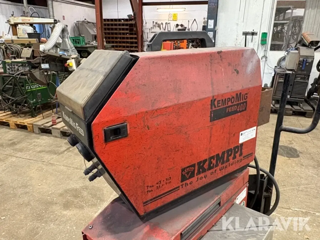 Billede 7 - Svejsemaskine Kemppi KempoMig 4000W + Feed 400