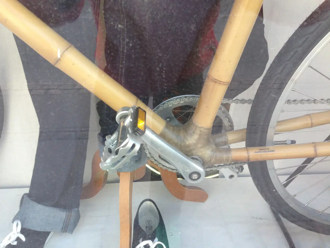 Billede 4 - 🌿 Unik Bambuscykel – Håndlavet i Filippinerne 🌿