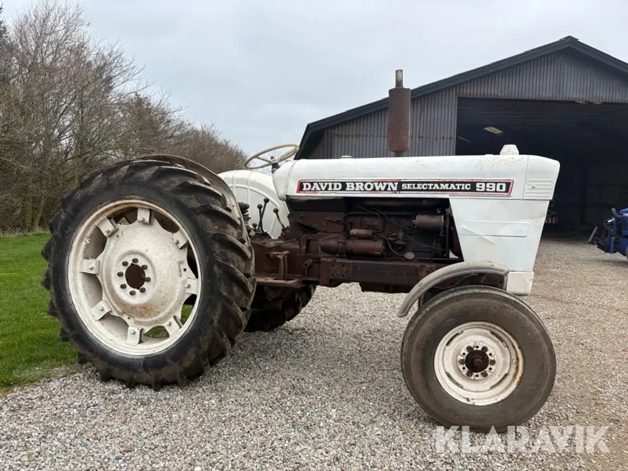 Billede 4 - Veterantraktor David Brown Selectamatic 990A