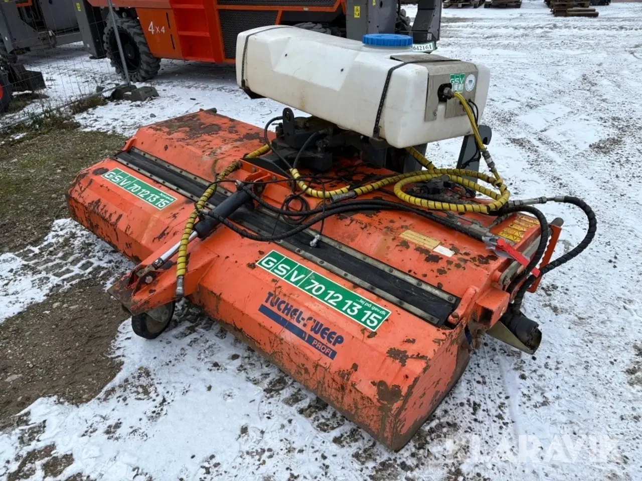 Billede 1 - Hydraulisk kost med vandtank Tuchel Profi 600