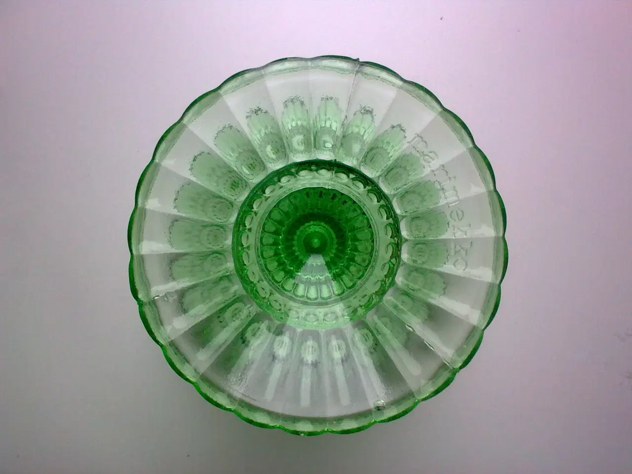 Billede 6 - Marimekko opsats skål design lys grøn iittala 