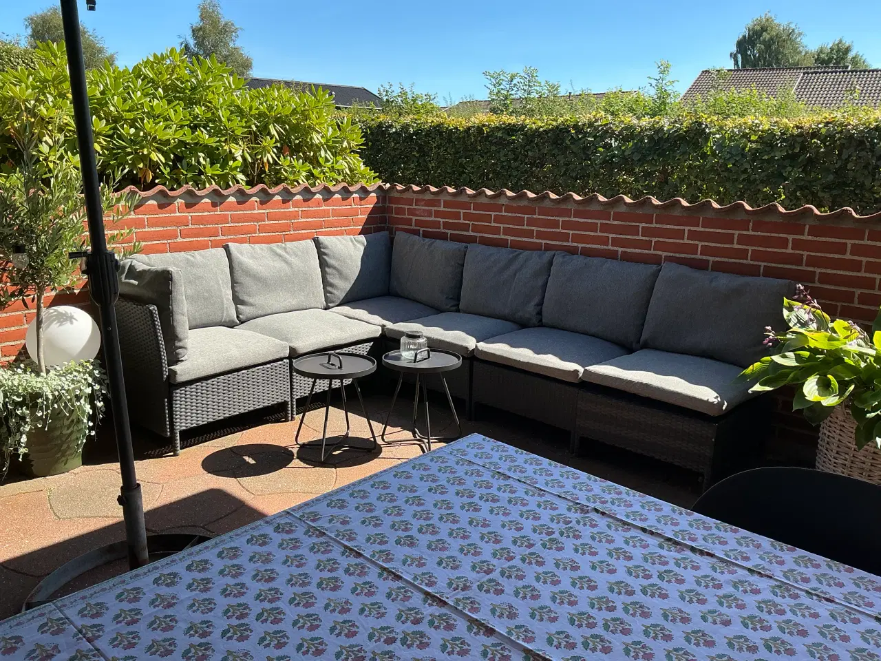 Billede 1 - Udendørs lounge sofa med 5 flytbare moduler