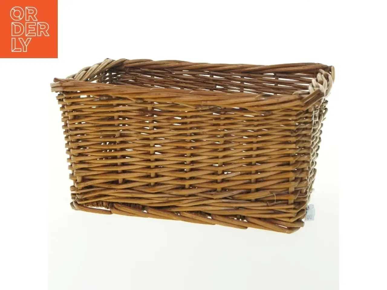 Billede 1 - Flettet kurv (str. 27x17 cm)