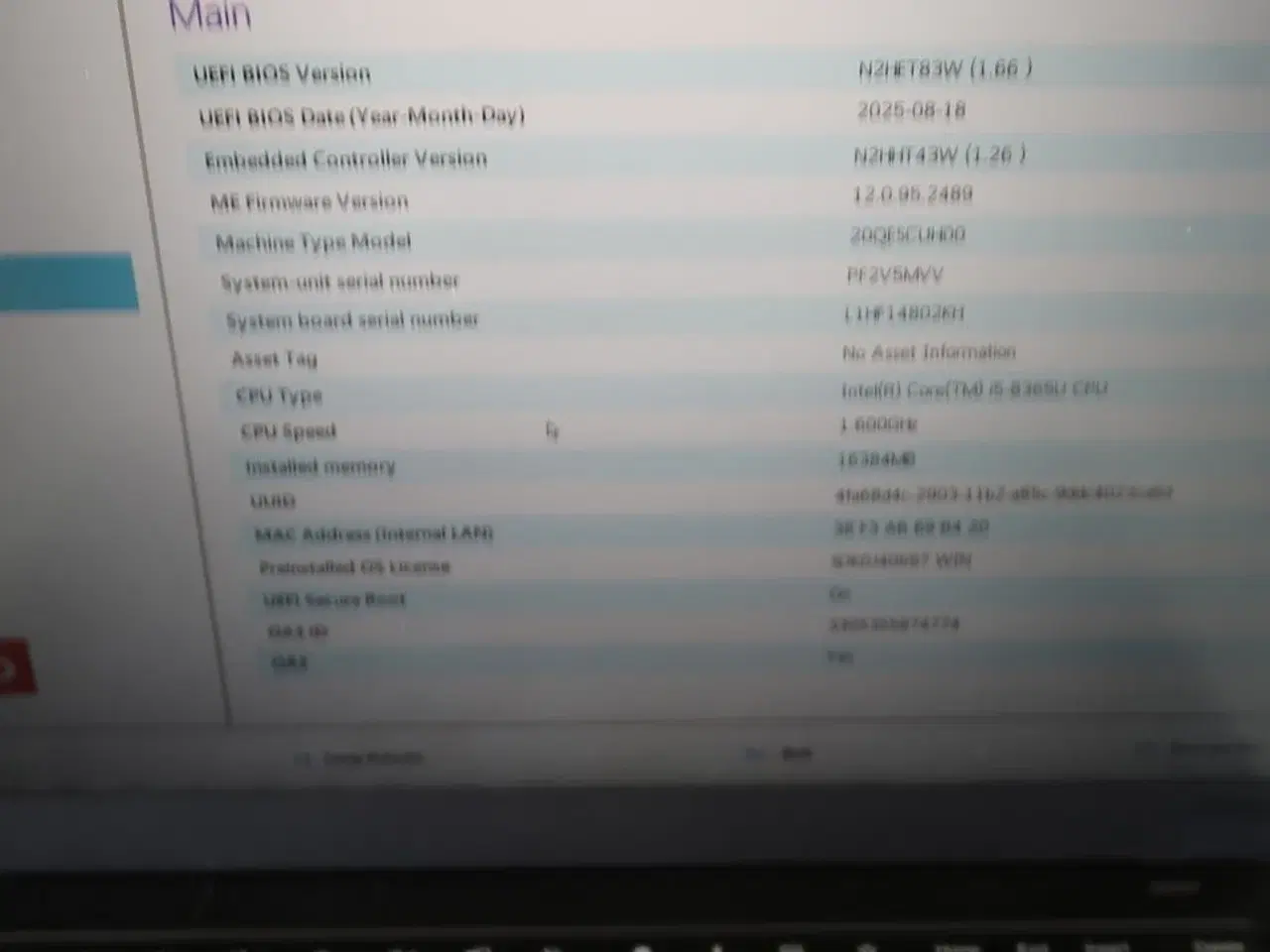 Billede 4 - Bærbar computer LENOVO X1 Carbon 7th gen.