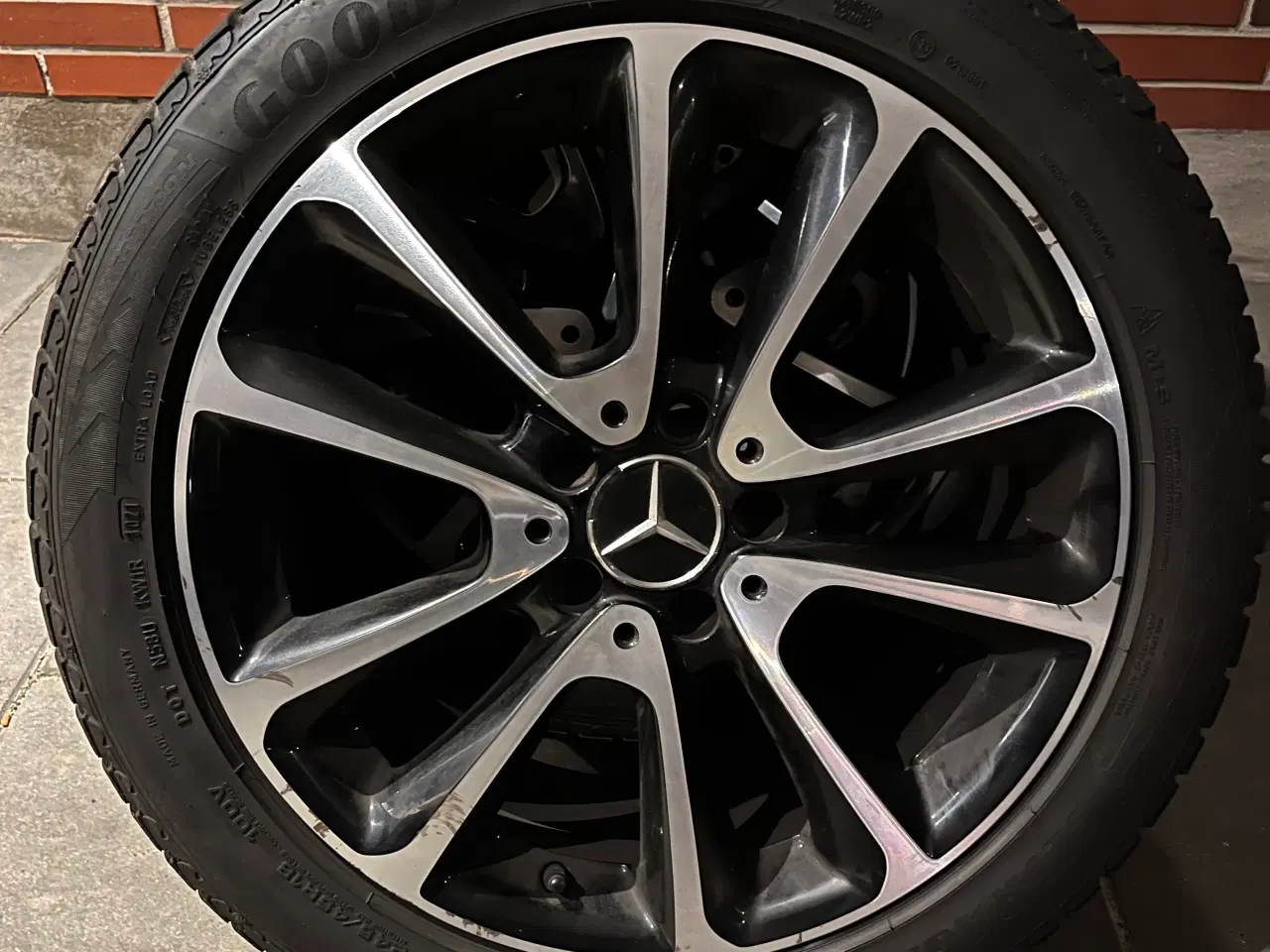 Billede 5 - Originale 18” Mercedes fælge med vinterdæk