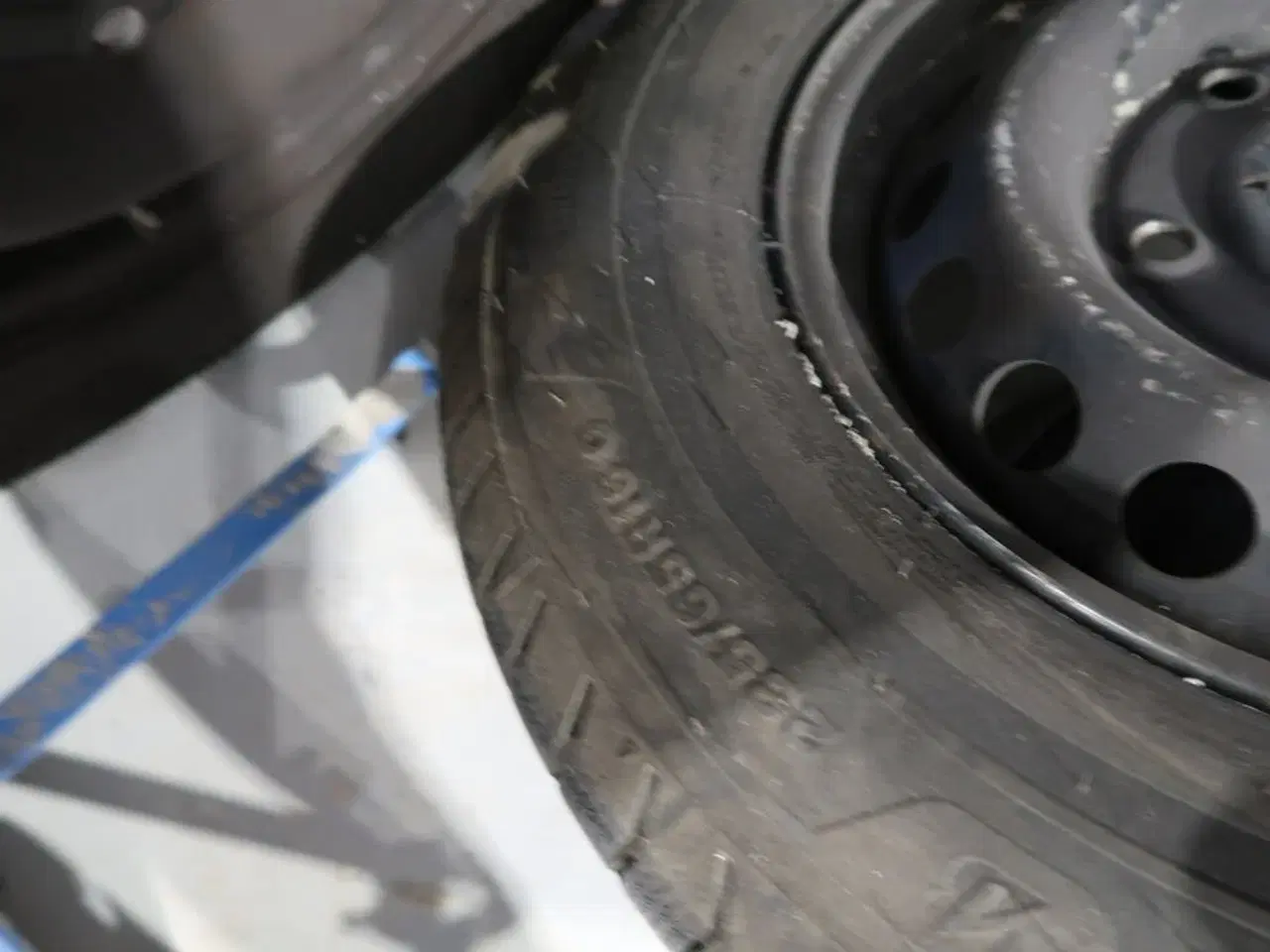 Billede 5 - 4 stk. fælge med dæk BRIDGESTONE, GOODYEAR, CONTINENTAL