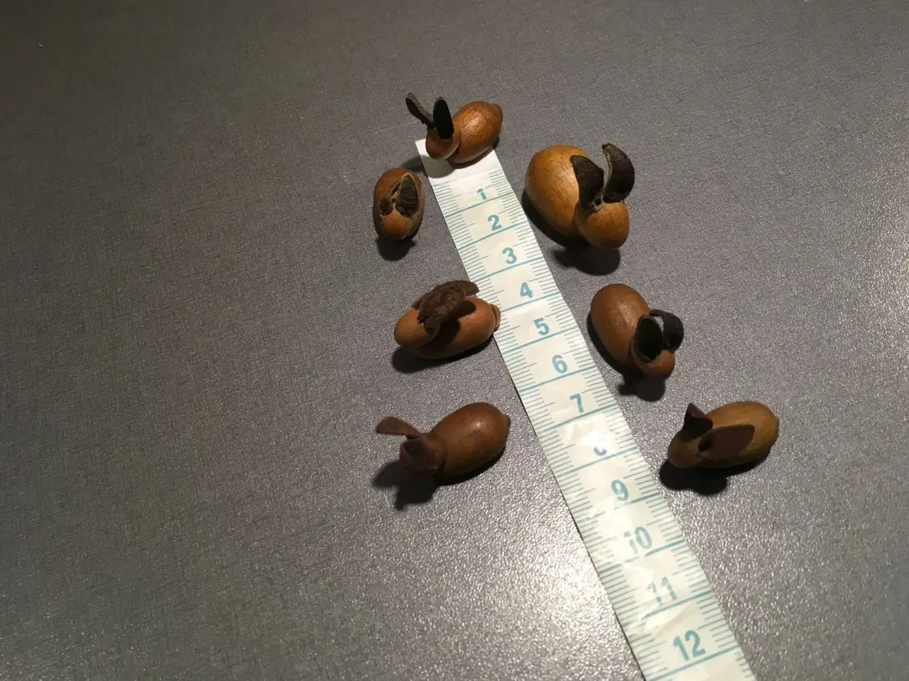 Billede 2 - Små mikro teaktræs figurer