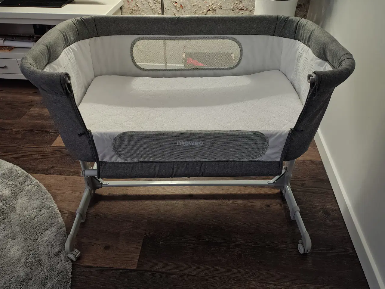 Billede 2 - Bedside crip med 2 madrasser