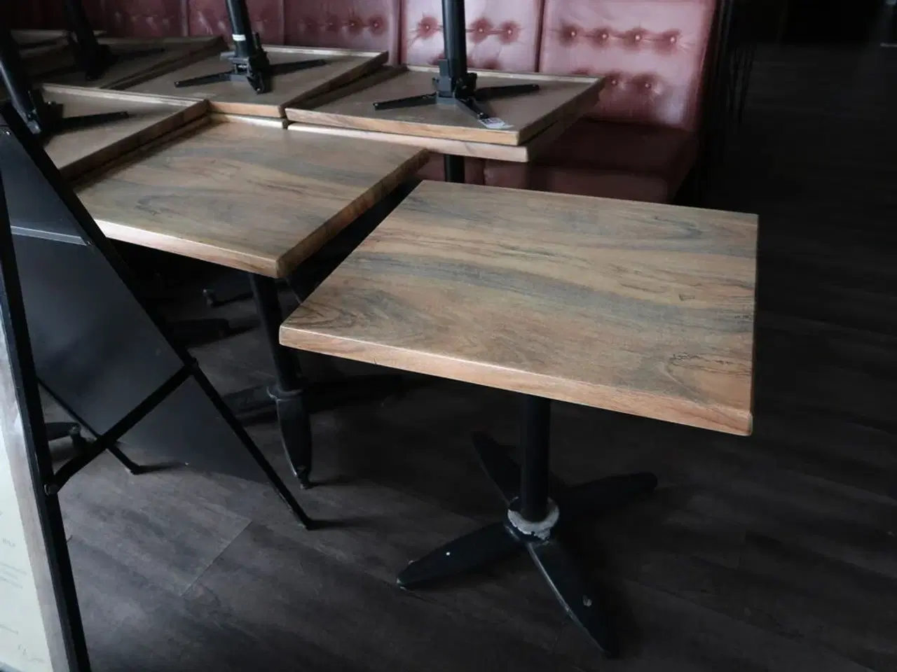 Billede 1 - 4 stk. caféborde SM FRANCE med 8 stk. caféborde