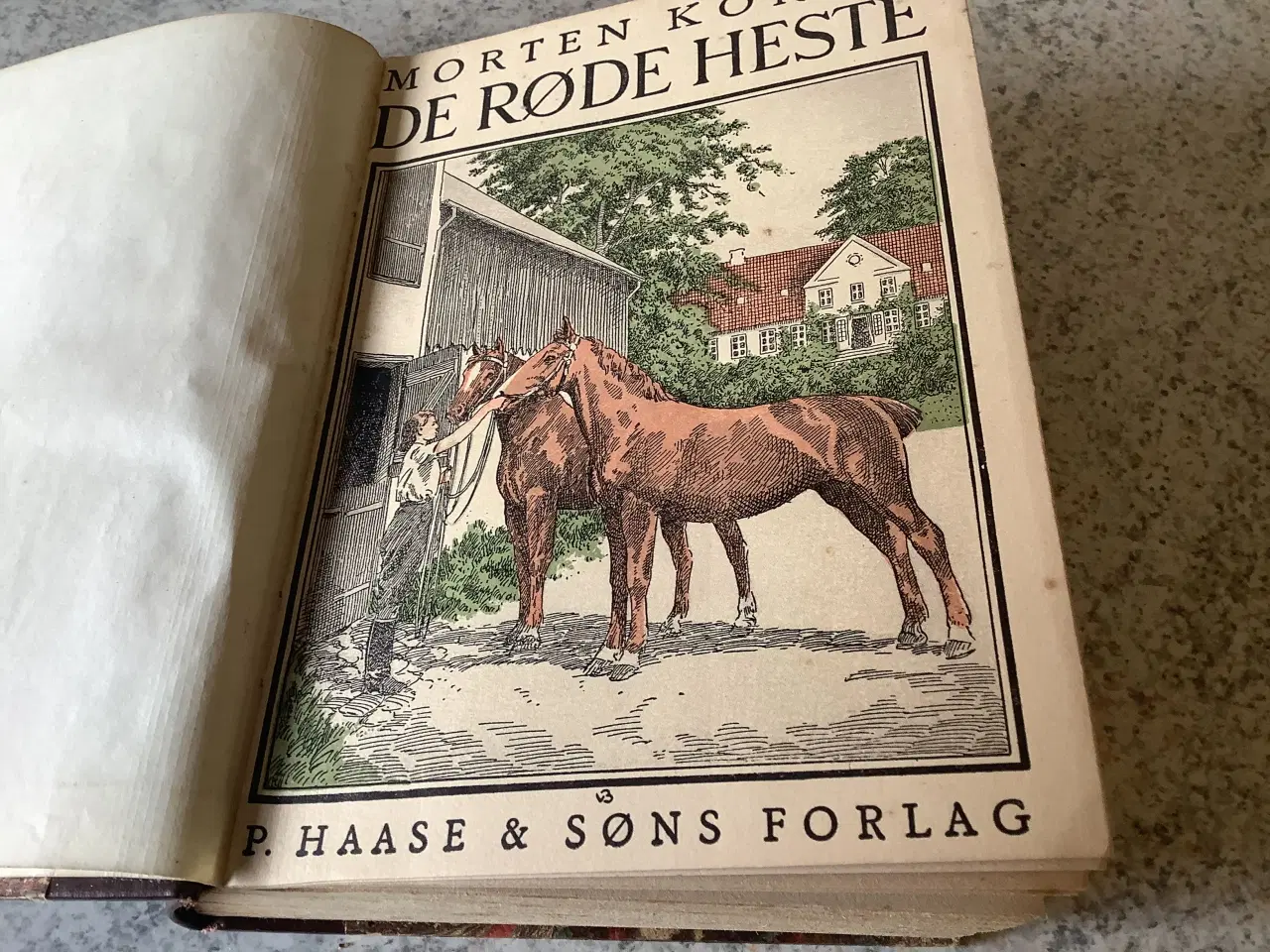 Billede 1 - Morten Korch “ De røde heste” 1944