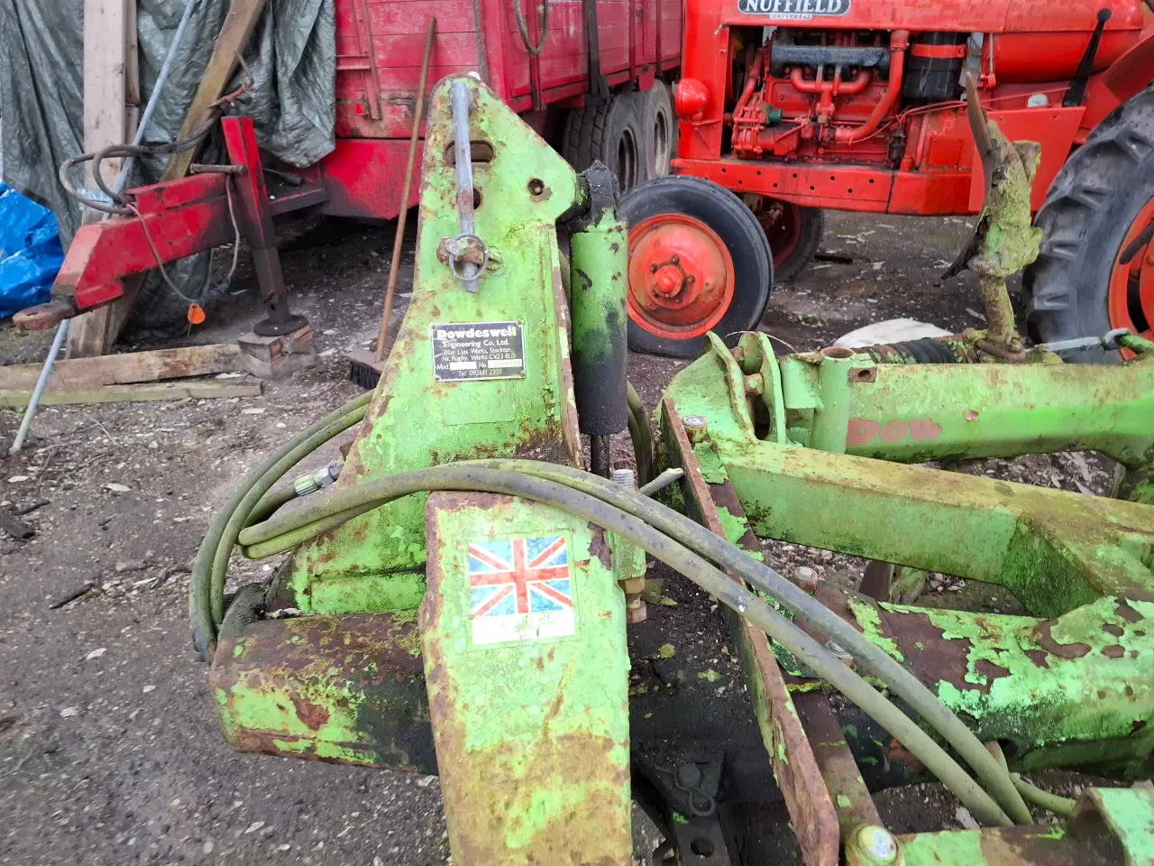 Billede 6 - fin 4 furet plov + tvillinghjul + cykel