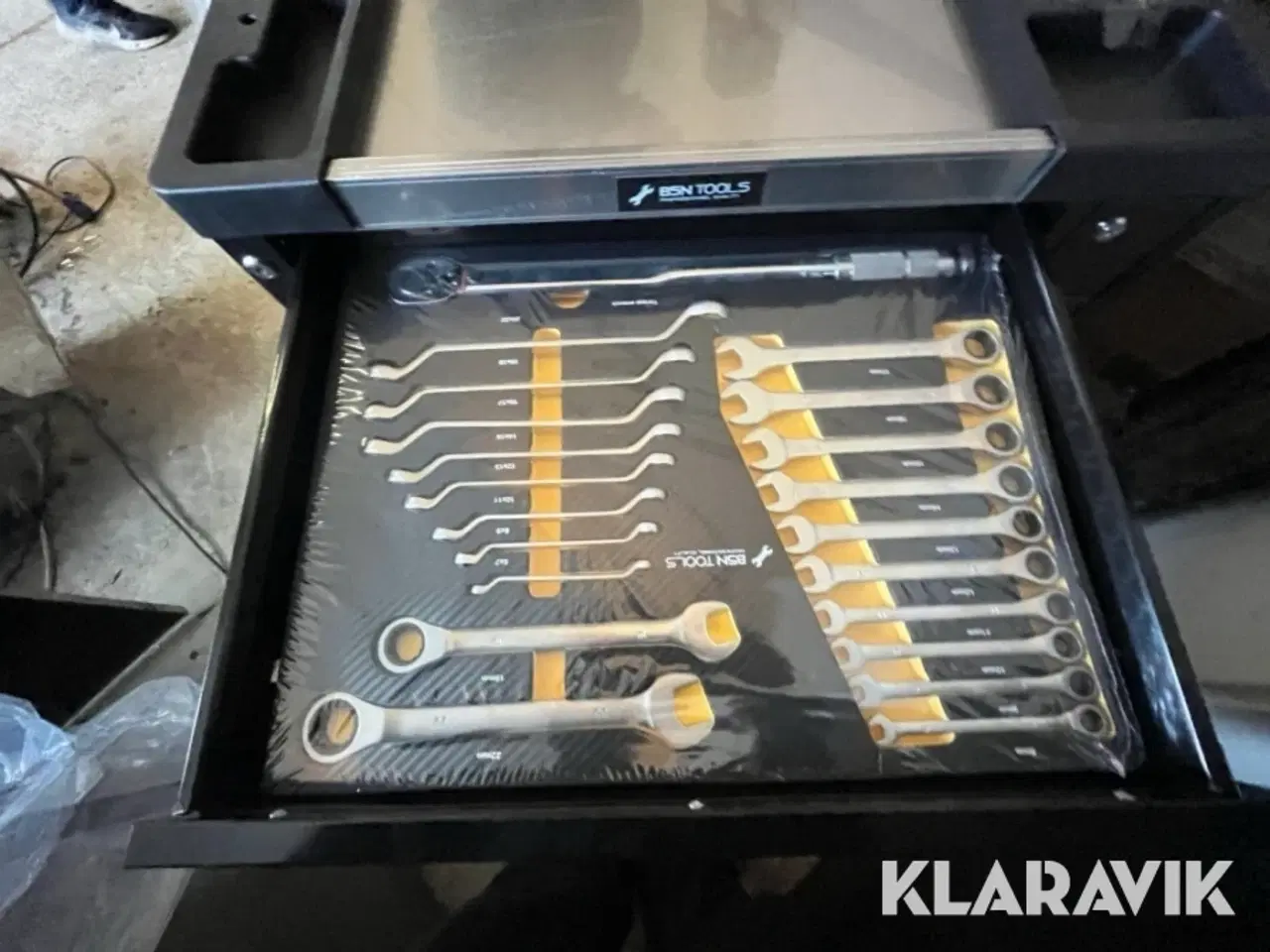 Billede 7 - Værktøjsskab Bsn Tools 262 styks værktøj