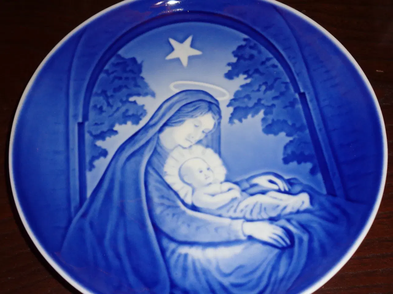 Billede 1 - Bing og Grøndahl Maria med barnet platte