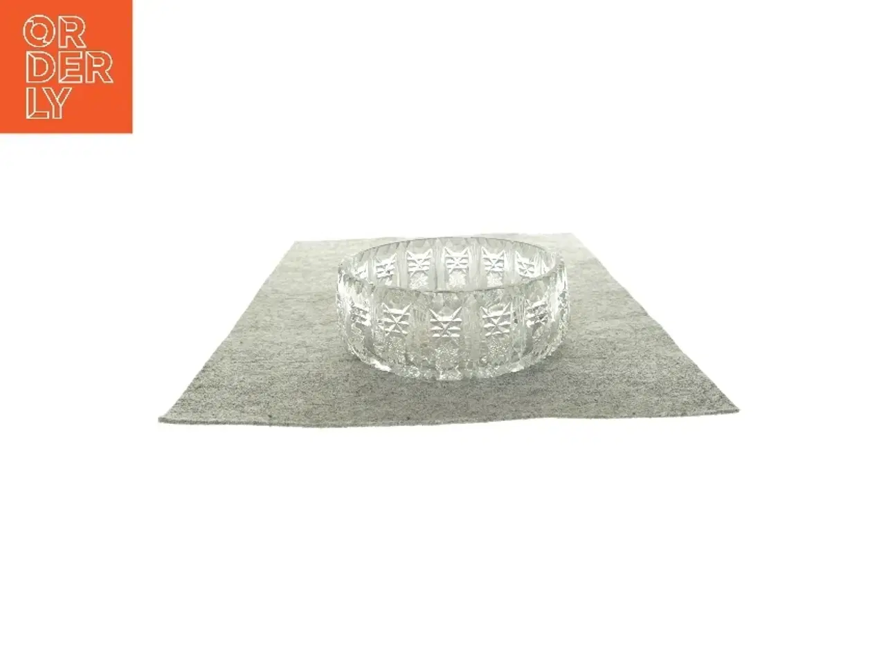 Billede 1 - Glasskål (str. HØ: 8x20 cm)