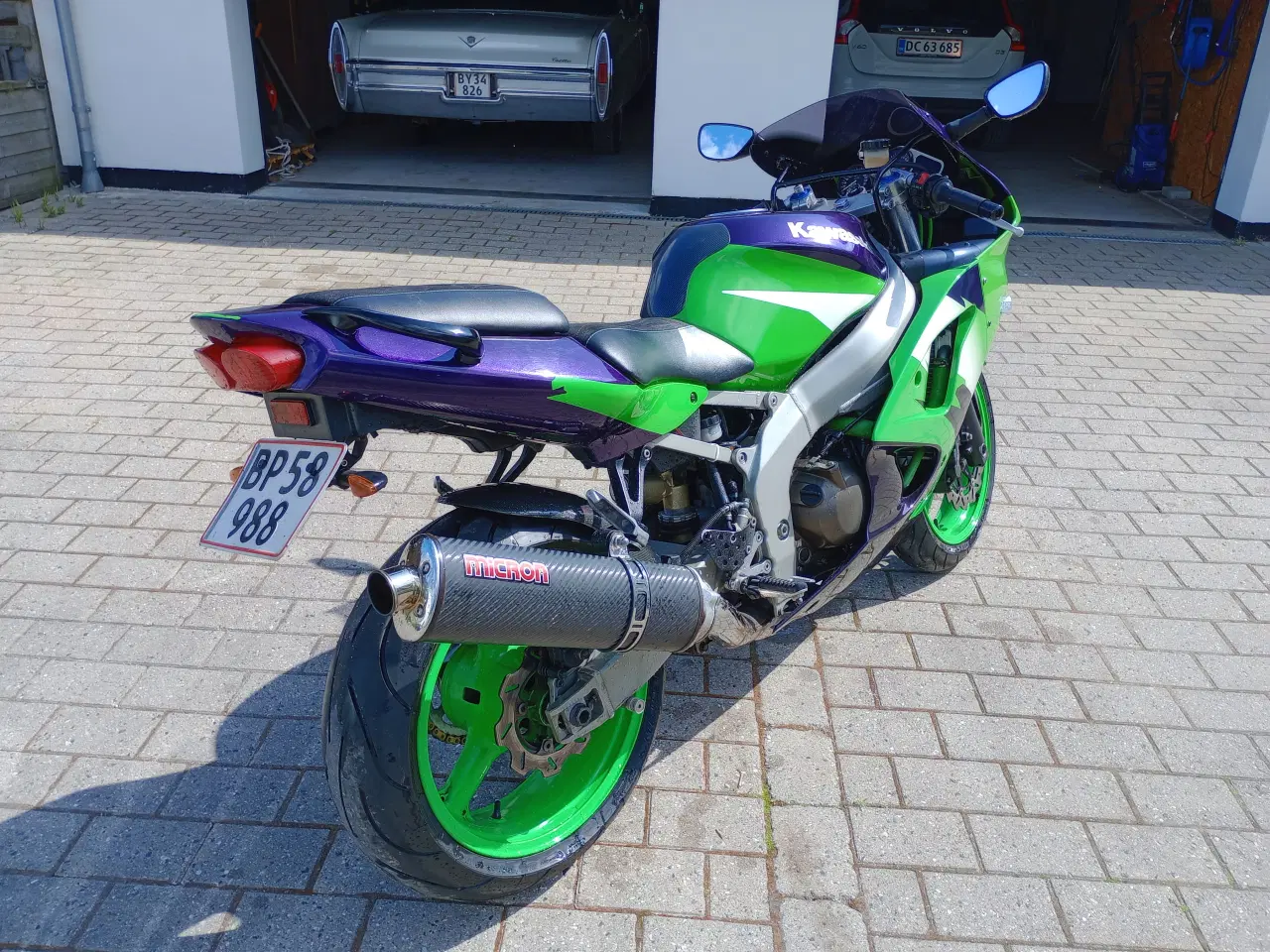 Billede 3 - Zx6r klassisk mc 1050,- i årlig kasko