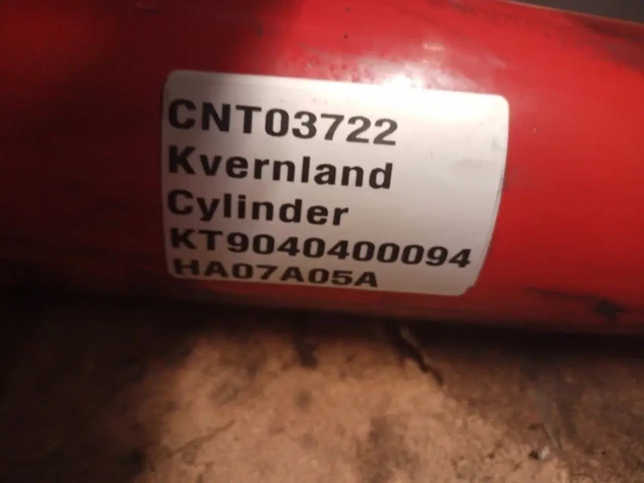 Billede 8 - Kverneland 4232CT Cylinder KT9040400094