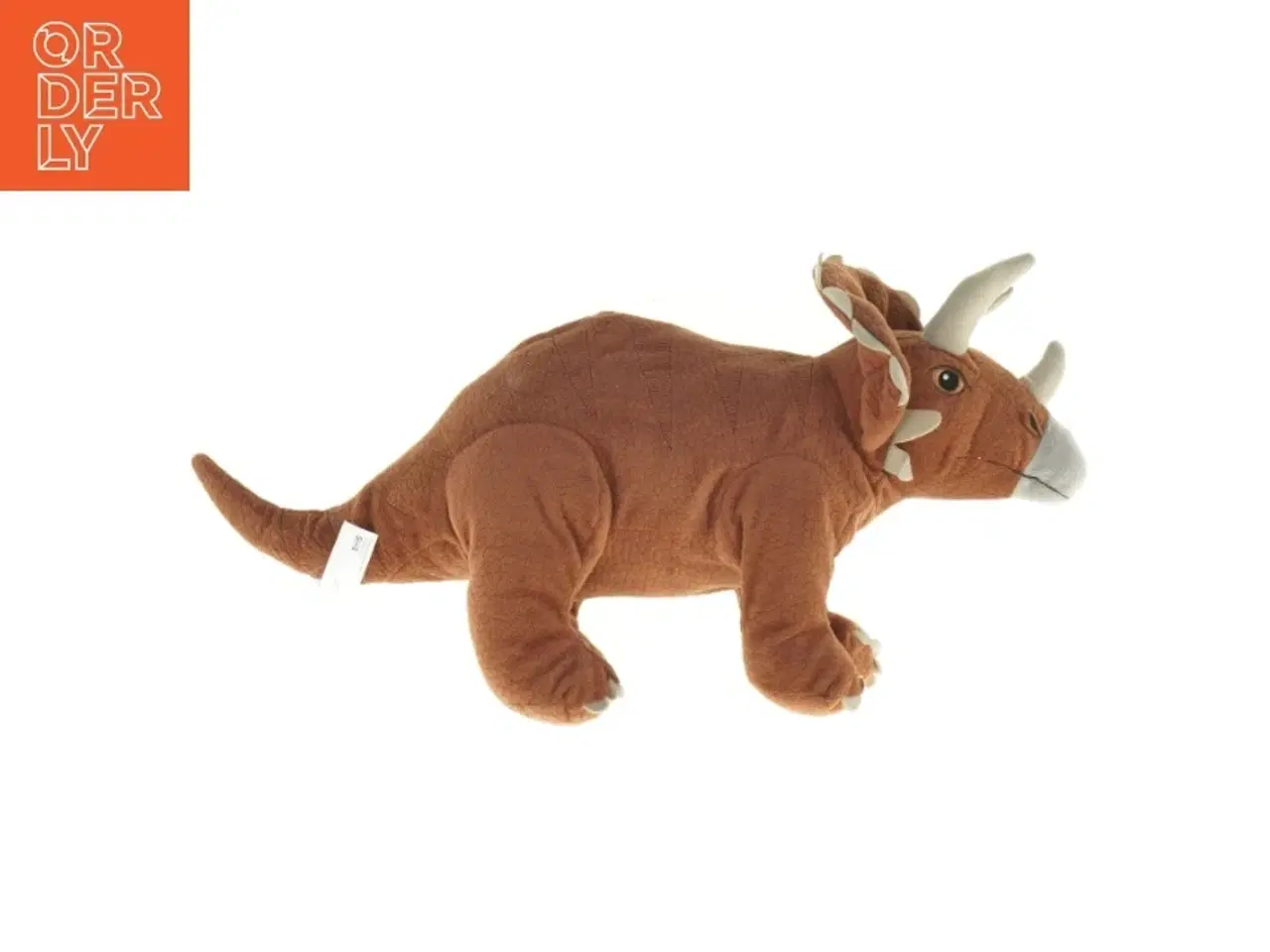 Billede 1 - Triceratops tøjdyr fra IKEA (str. 48 x 25 cm)