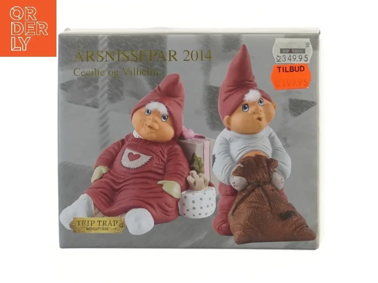 Billede 1 - Trip Trap Årsnissepar 2014 fra Trip Trap (str. 14,5 cm)