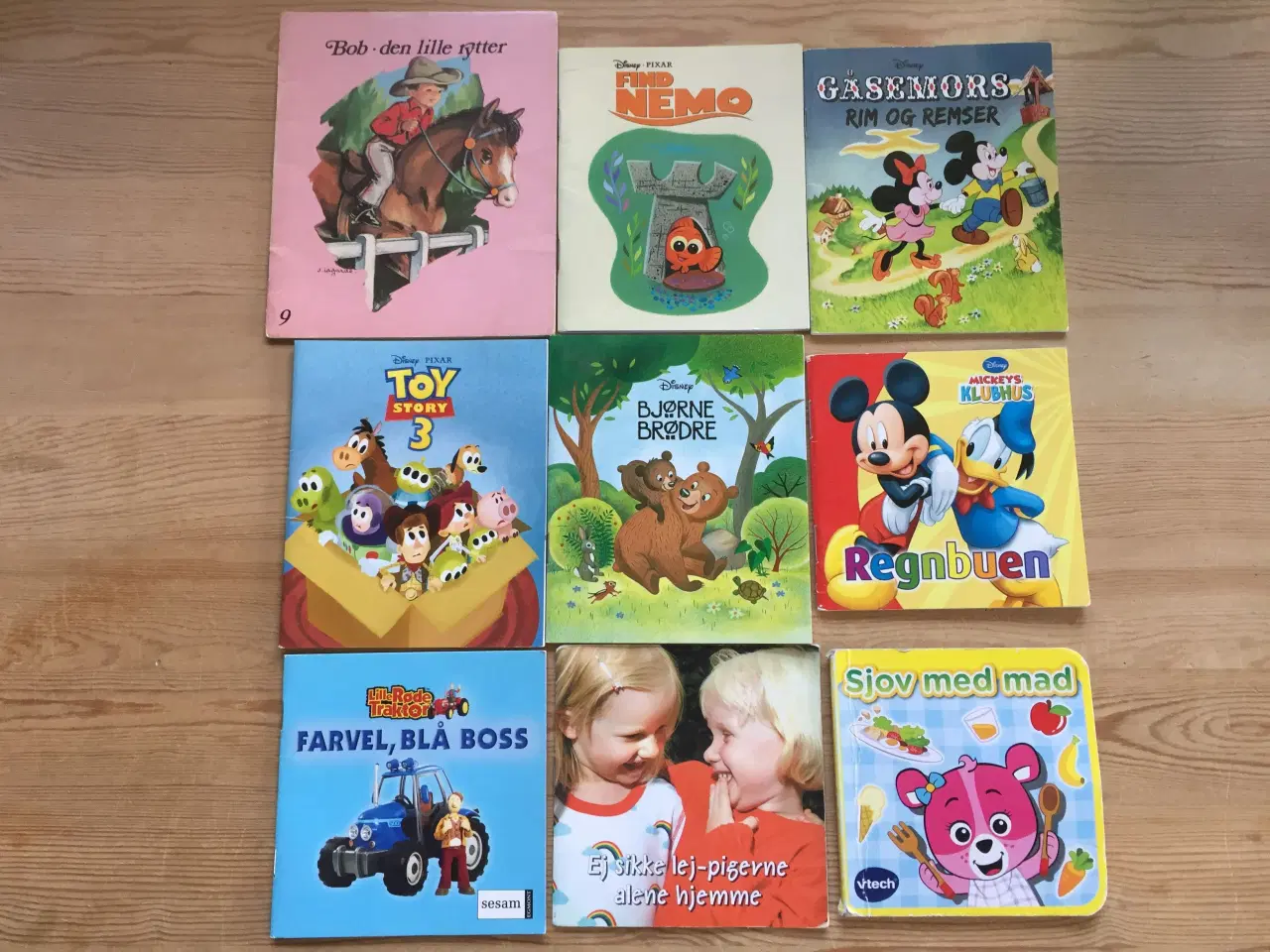 Billede 2 - 8 x 9 børnebøger, Lilleput, Disney m.fl.