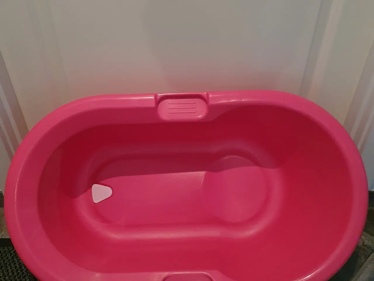 Billede 2 - Lyserødt babybadekar med bundprop