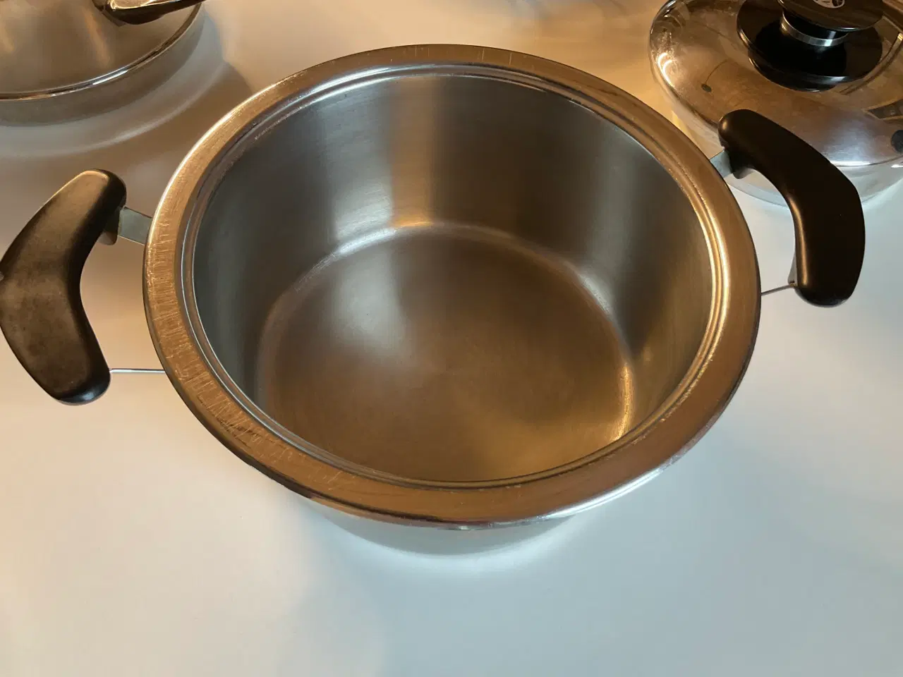 Billede 4 - Diverse AMC gryder og dampindsats til grøntsager