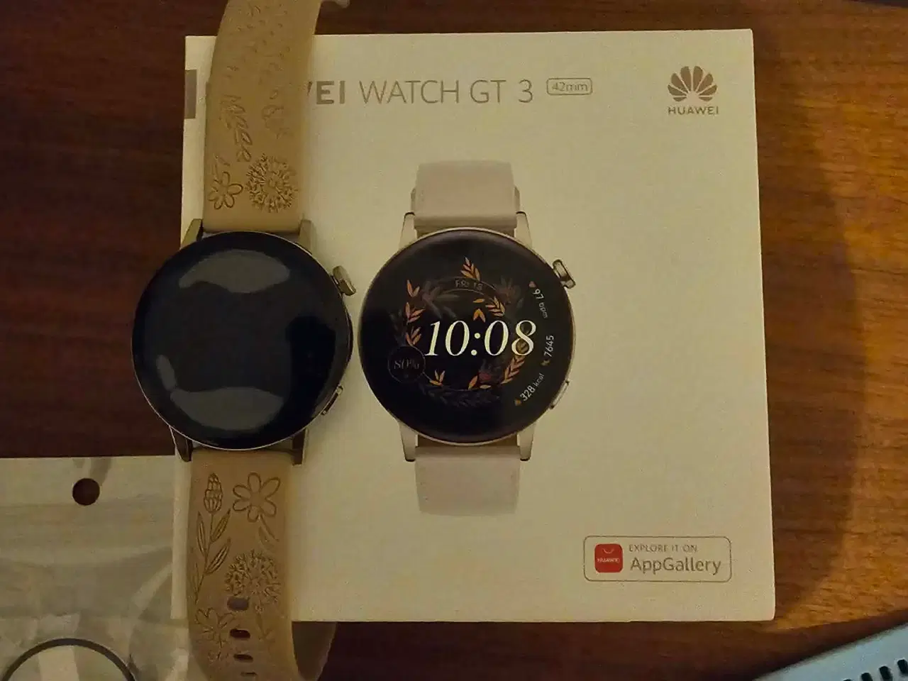 Billede 1 - Huawei Watch GT3 42mm + 4 stropper + tilbehør