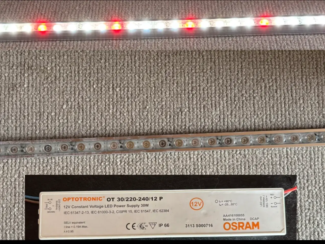 Billede 1 - LED lys til akvarie - JMB