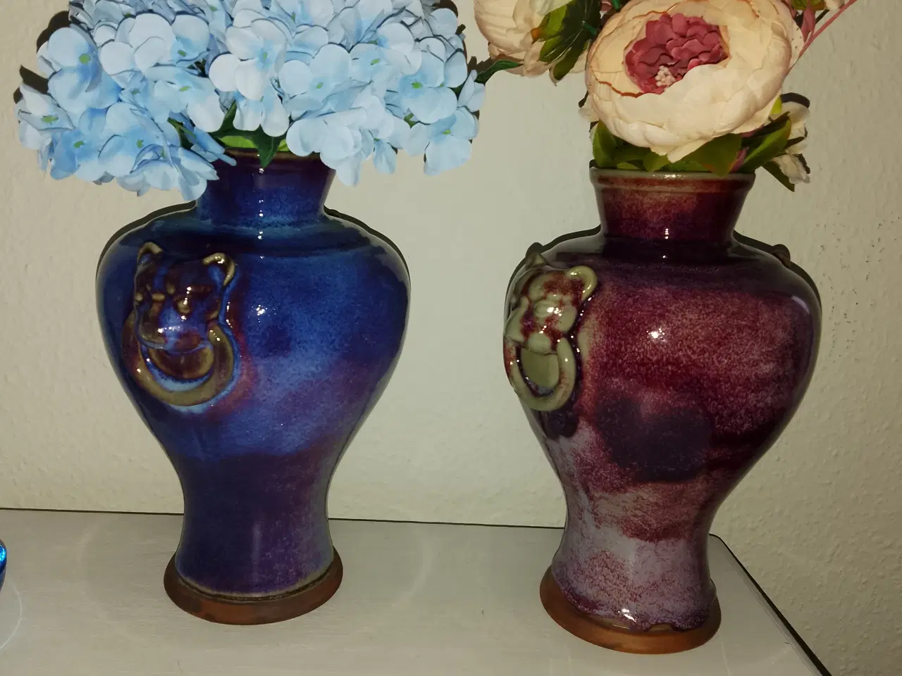Billede 1 - Kinesiske vaser - glaserede