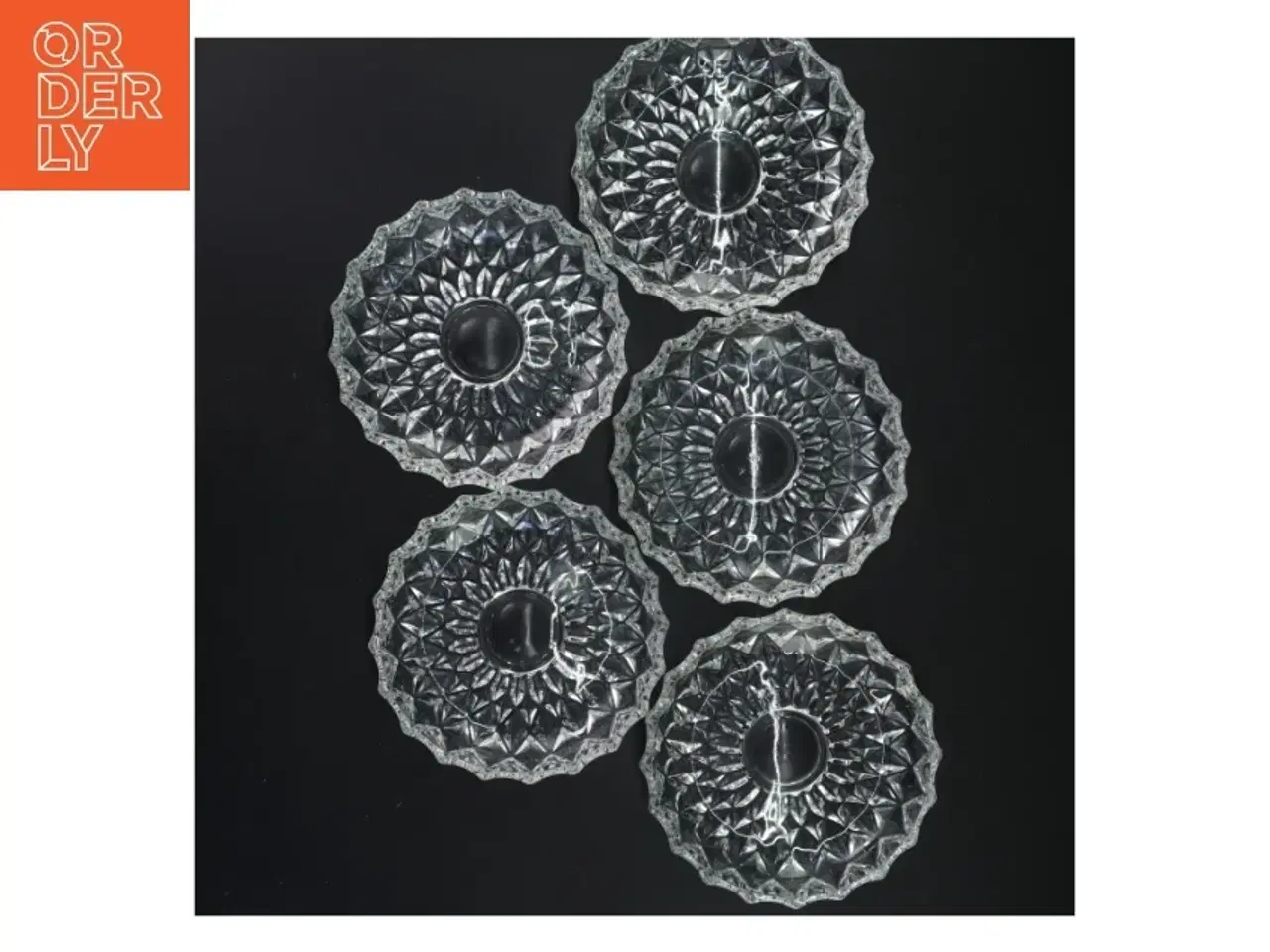 Billede 3 - Glas asietter (str. Ø 14x3 cm)