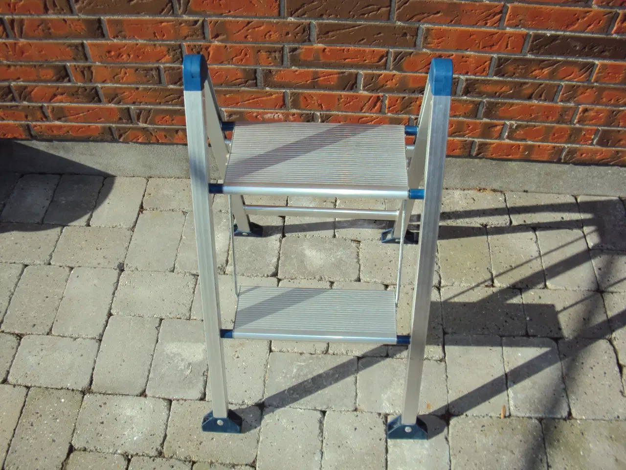 Billede 1 - Alu 2 trins folde stige