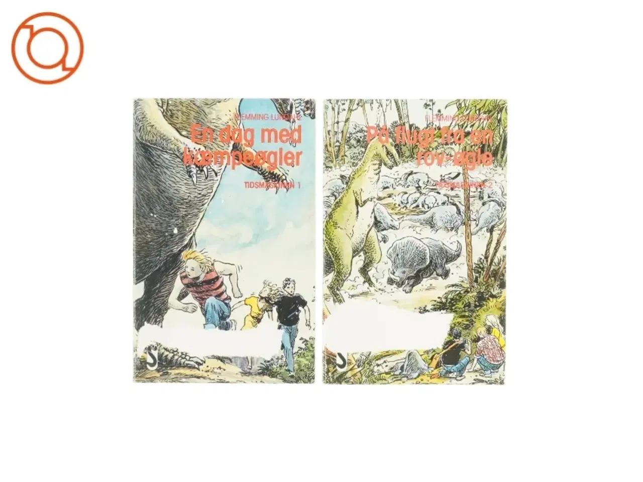 Billede 1 - Tidsmaskinen 1 & 2 af Flemming Lundahl (Bog)