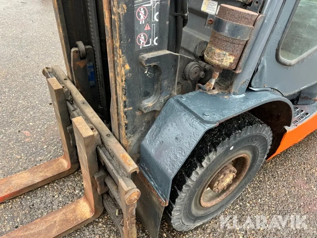 Billede 9 - Gaffeltruck Toyota 02-8FGF20 lange gafler