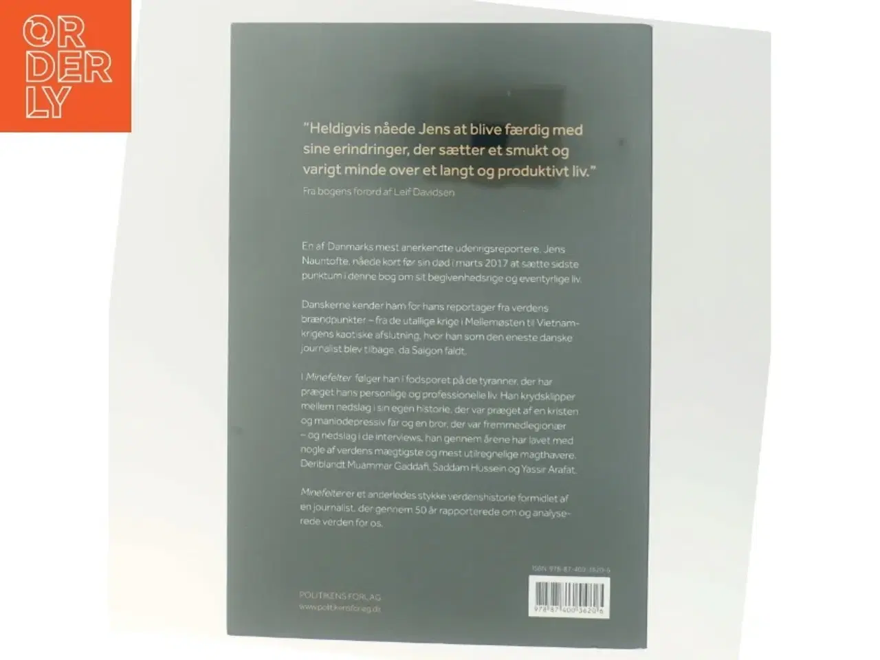 Billede 3 - Biografi &#39;Minefelter&#39; af Jens Nauntofte fra Politikens Forlag