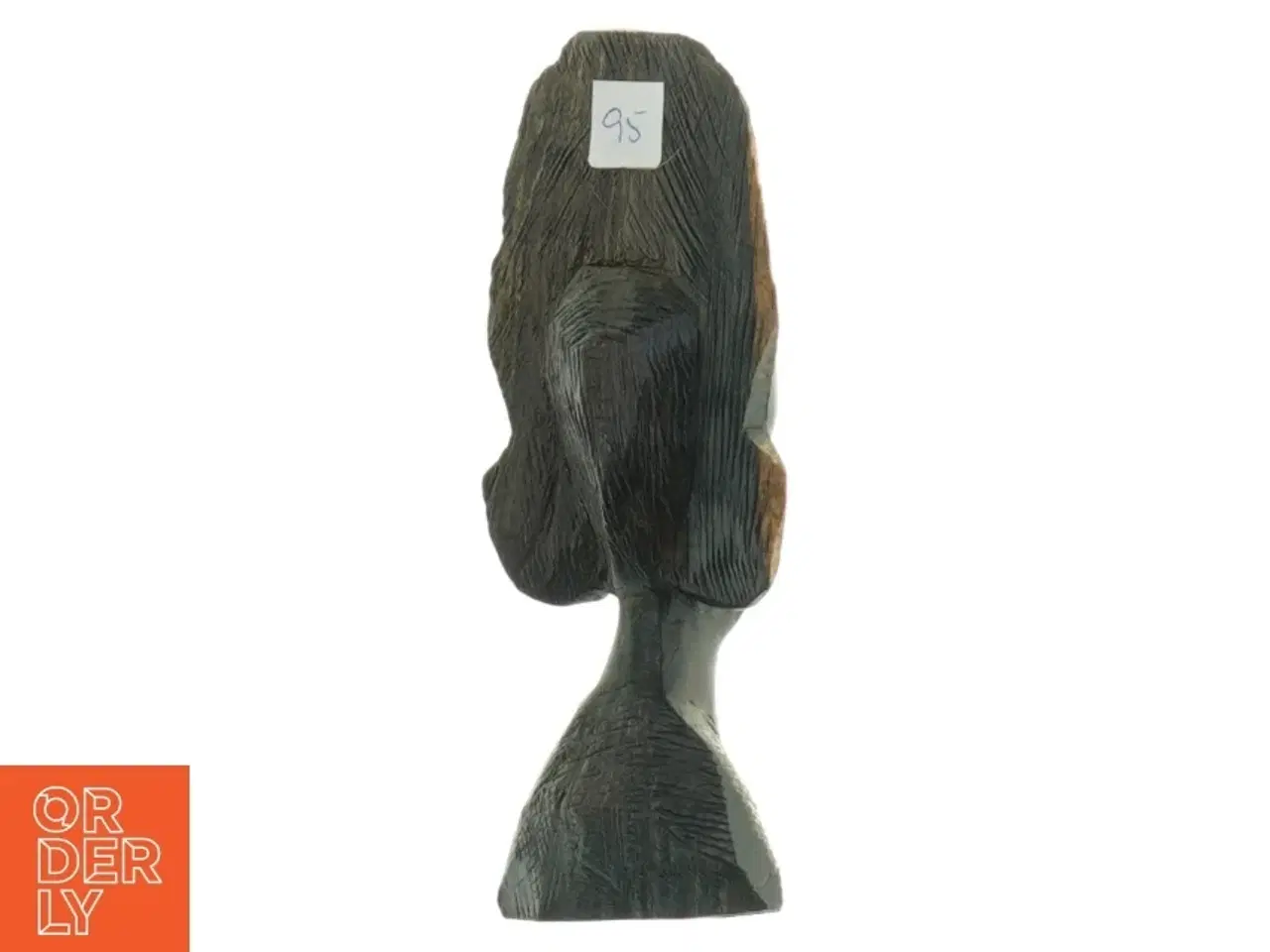 Billede 3 - Træskulptur af figur (str. 13 x 6 cm)