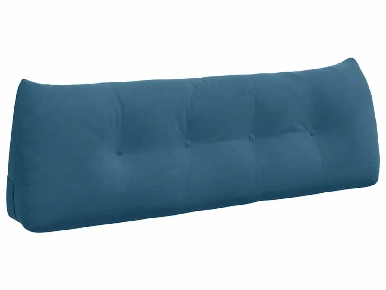 Billede 2 - Rygpude Blå 140 x 24 x 50 cm Fløjl