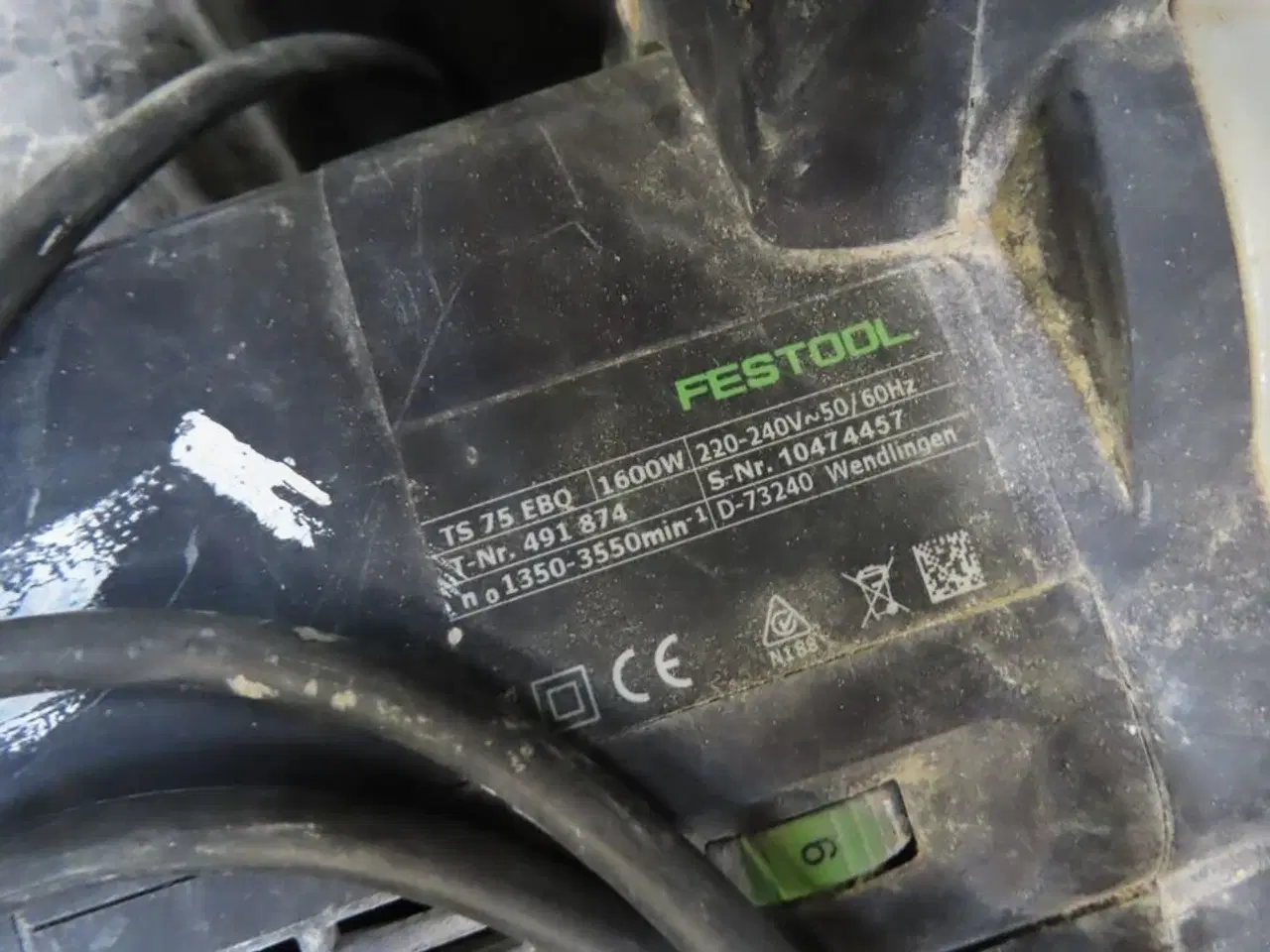 Billede 2 - Dyksav FESTOOL TS 75 EBQ