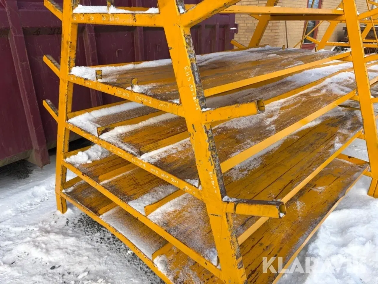 Billede 8 - Jernstativ med hylder