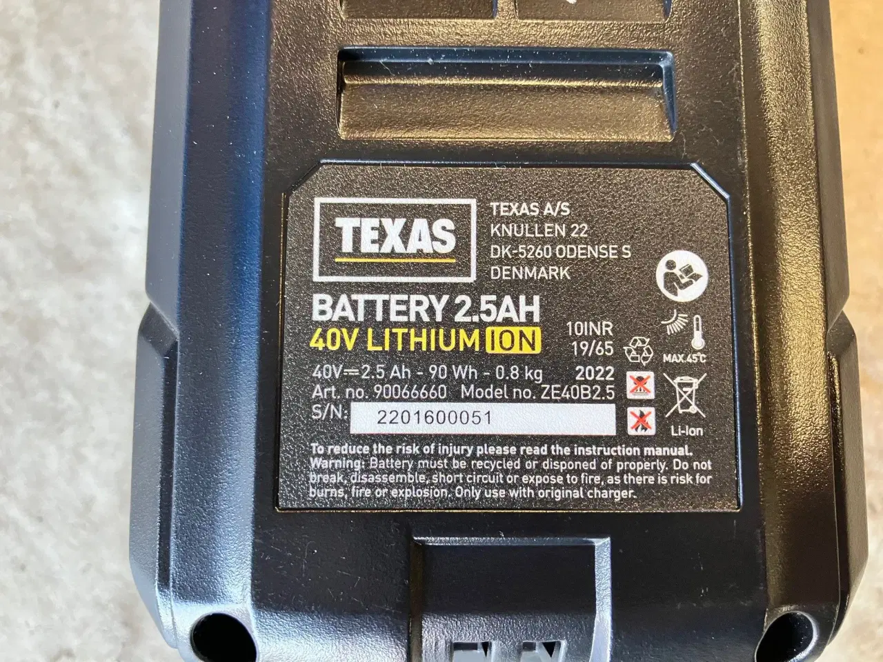 Billede 6 - Texas HTX4000 hækkeklipper på batteri