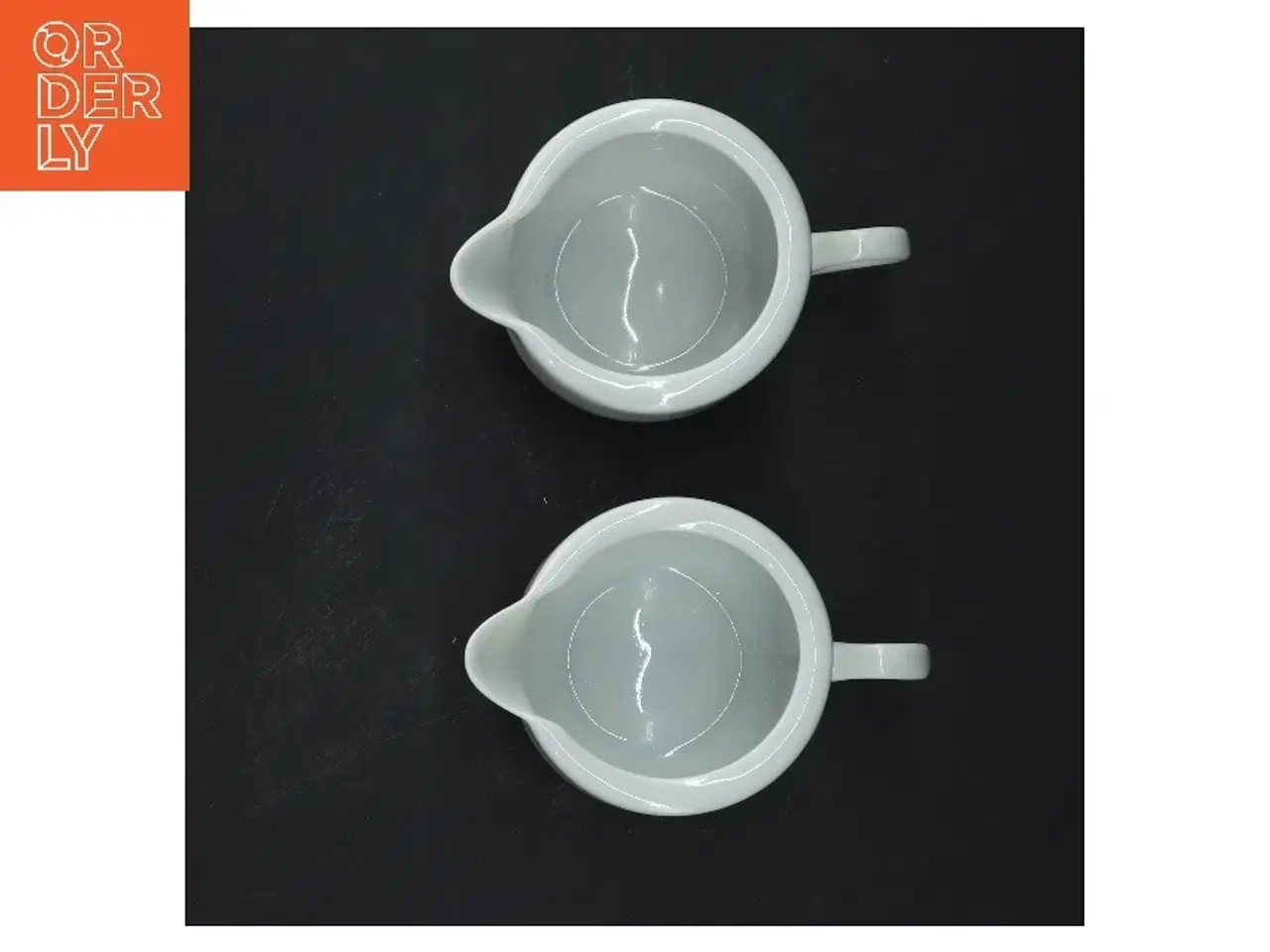 Billede 4 - Sæt af to flødekander (str. 6 cm) fra Aida