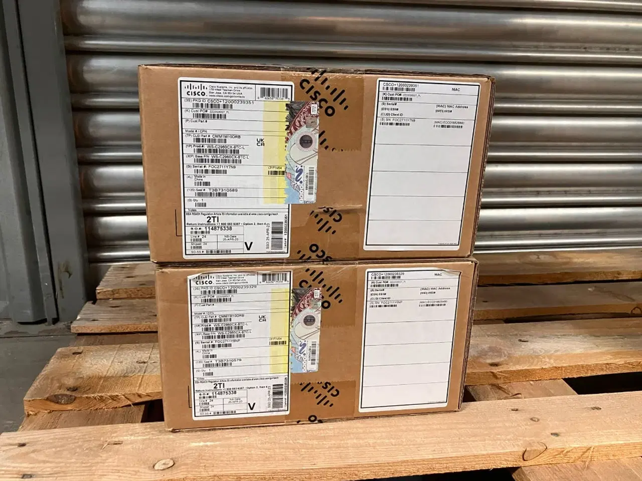 Billede 1 - Cisco netværksswitch.