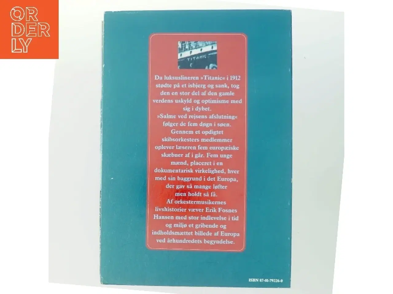 Billede 3 - Salme ved rejsens afslutning af Erik Fosnes Hansen (Bog)