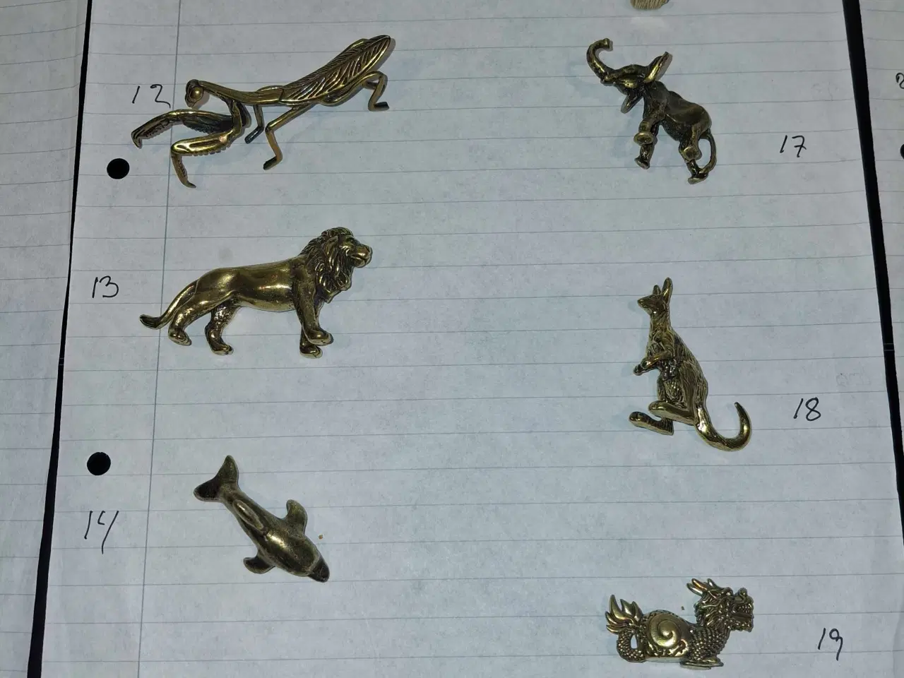 Billede 2 - Messing figurer