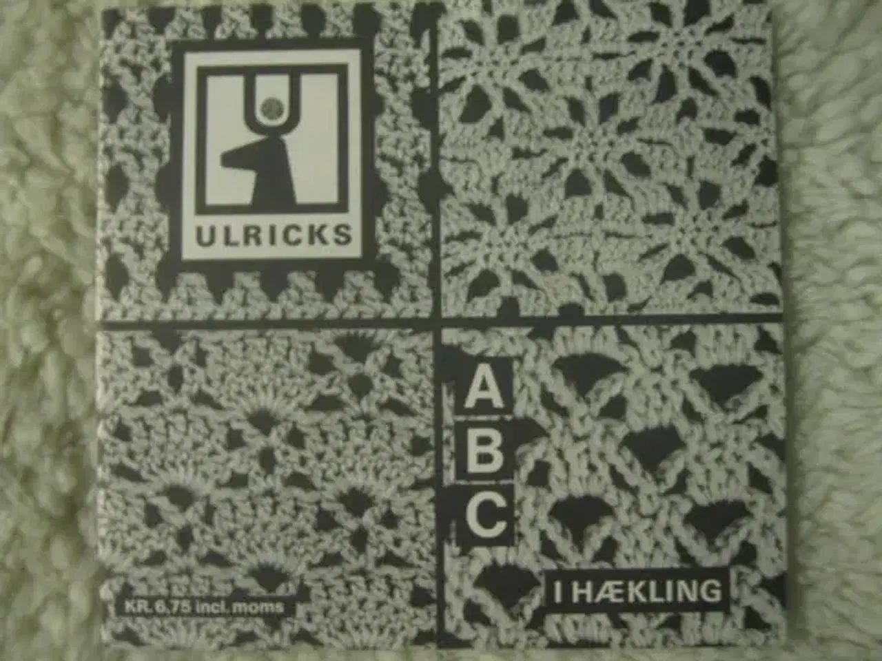 Billede 1 - Ulricks ABC i hækling vintage hæfte