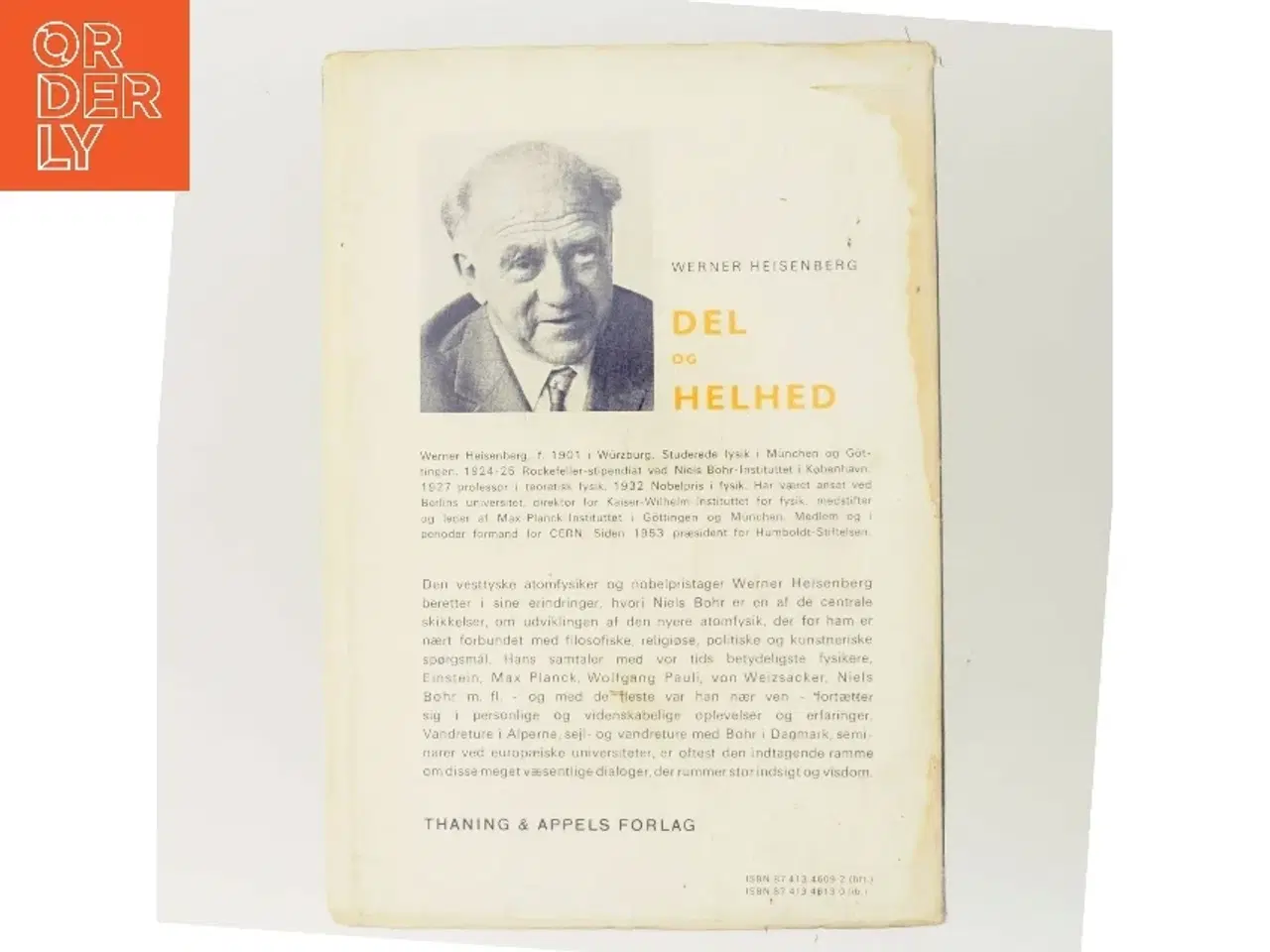 Billede 3 - Del og Helhed af Werner Heisenberg (Bog)
