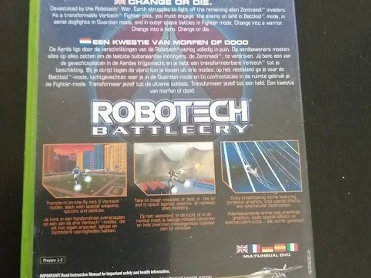Billede 2 -  Robotech Battlecry