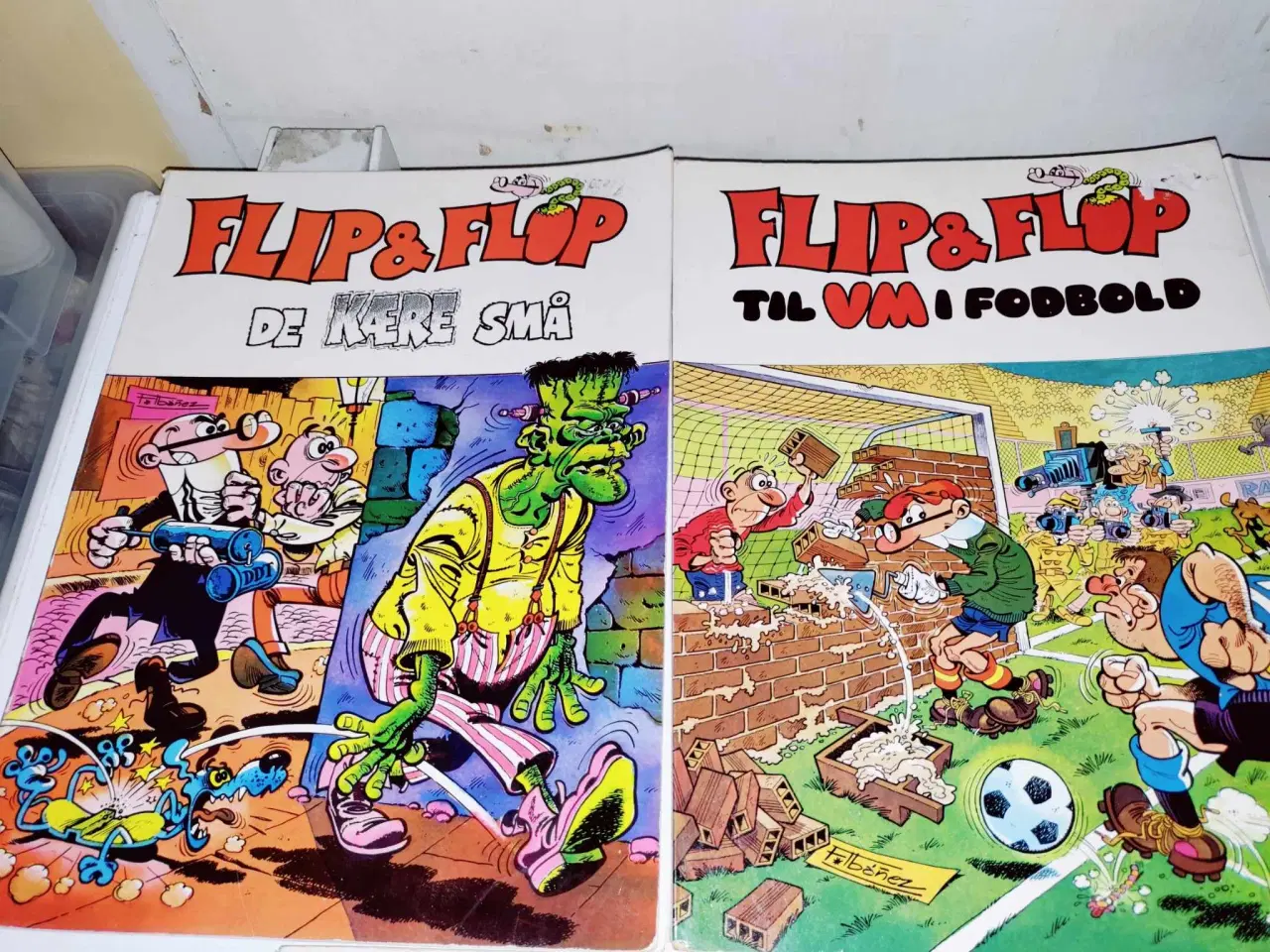 Billede 2 - 5 fede tegneserie med flip og flop