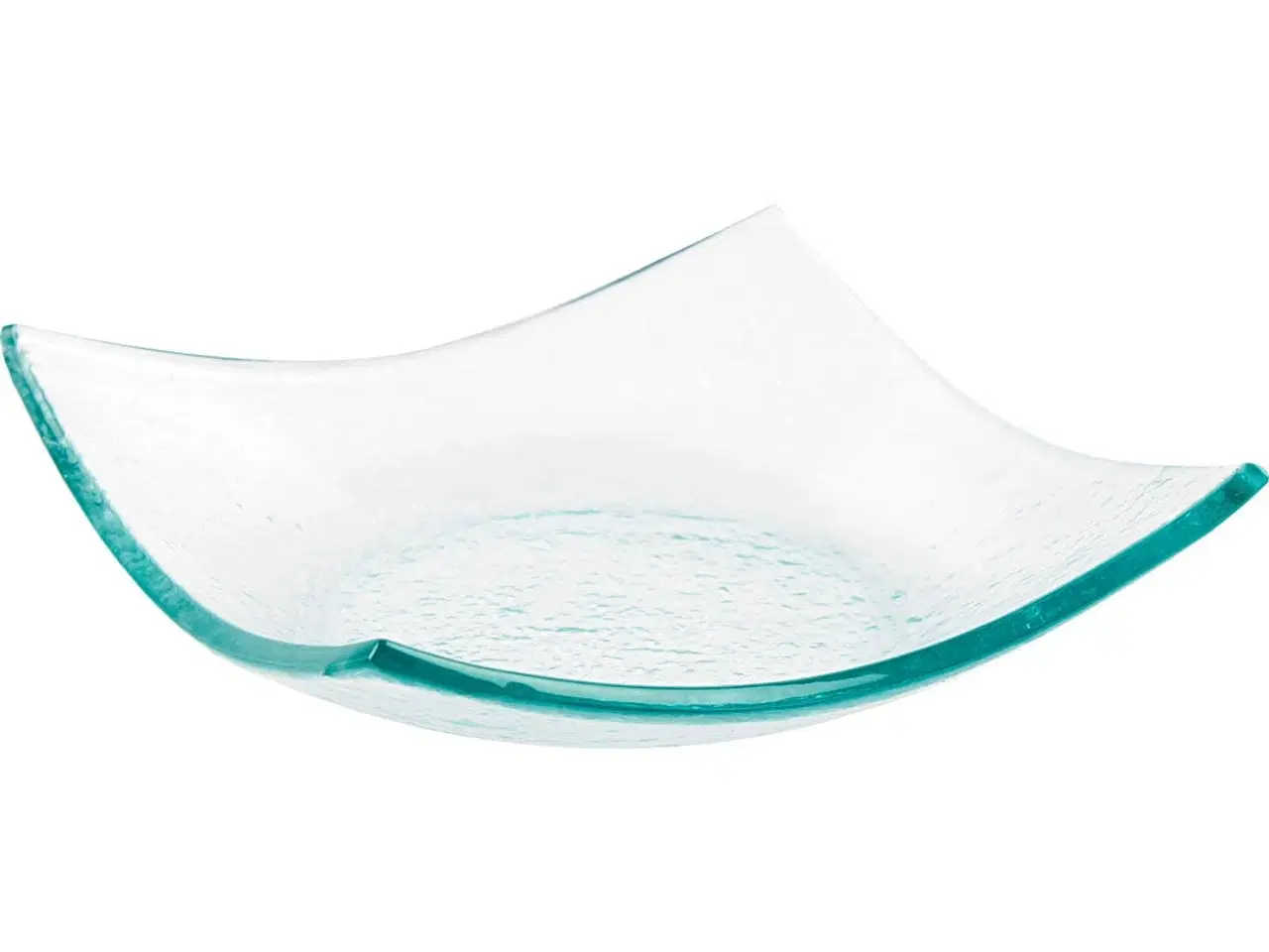 Billede 1 - Elegant Glasfad 15x15 cm - 12 stk. i pakke