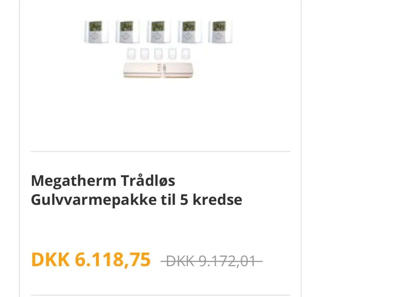 Billede 4 - Gulvvarme styring MEGATHERM