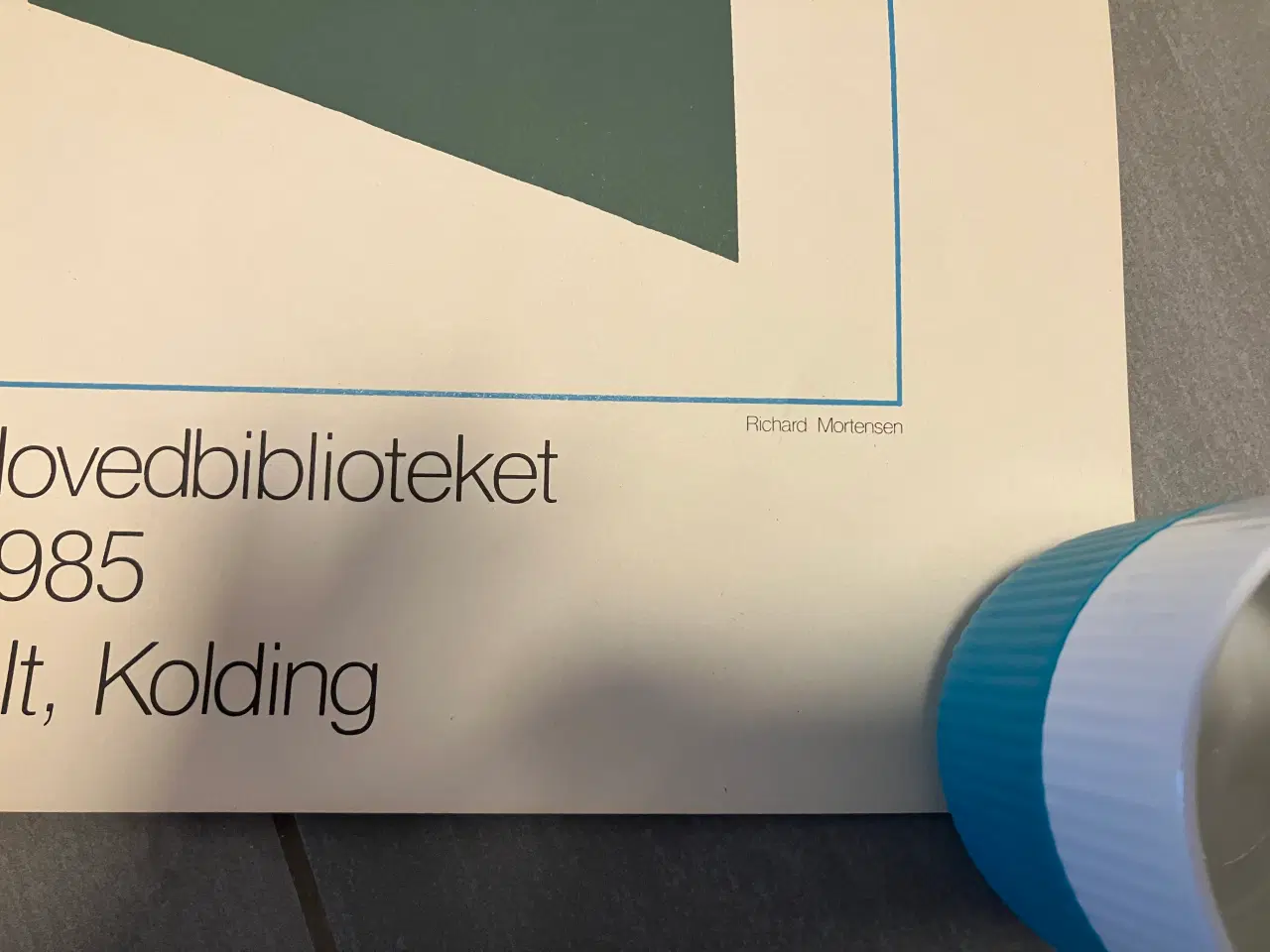 Billede 2 - Kunstplakat Richard Mortensen